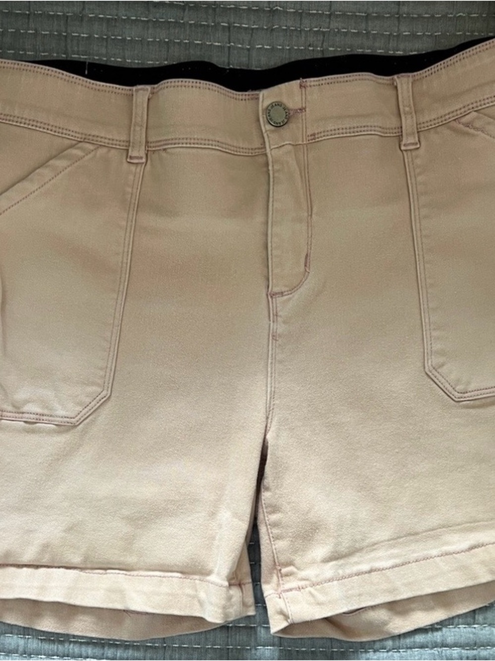 Coco + Carmen Peach Women’s Bermuda Shorts